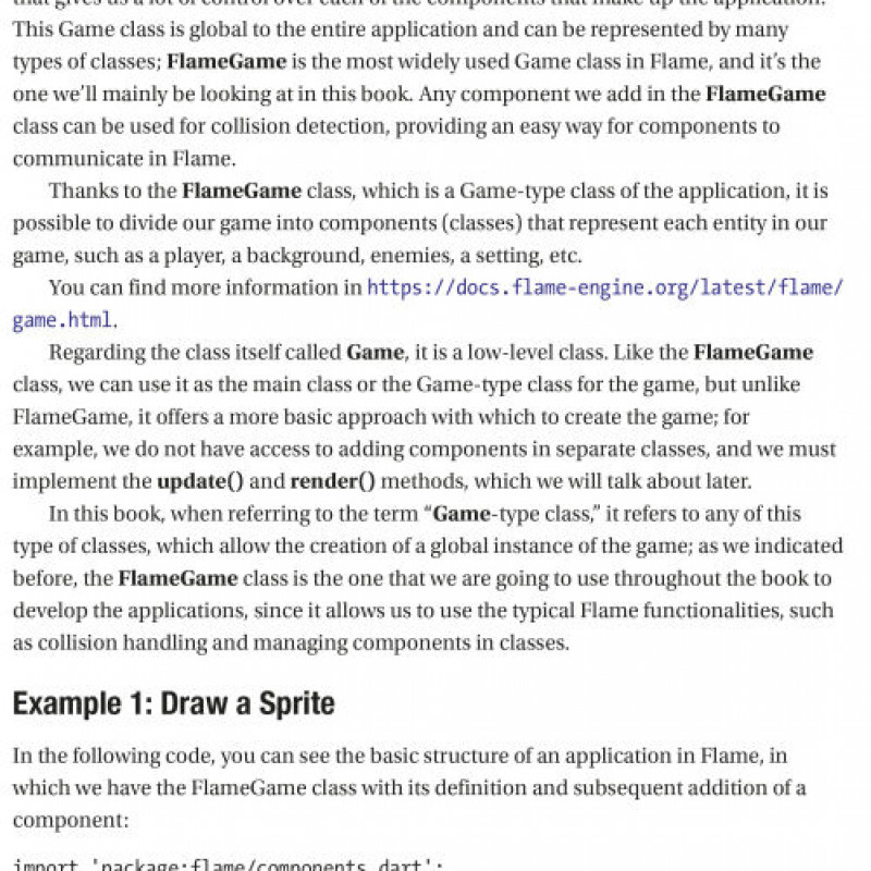 Sách Flame Game Development Your Guide to Creating Cross-Platform Games in 2D Using Flame Engine in Flutter 3