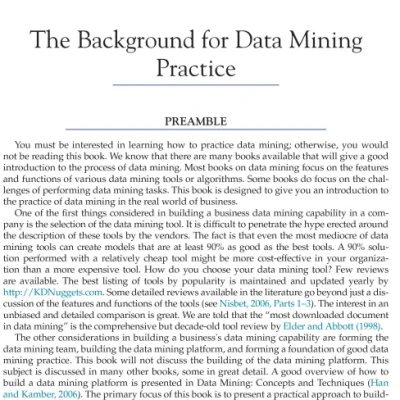 Sách Handbook of Statistical Analysis and Data Mining Applications