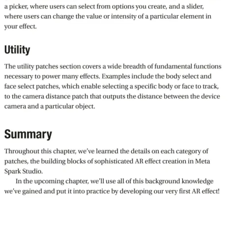 Sách Hands-On Augmented Reality Development with Meta Spark Studio