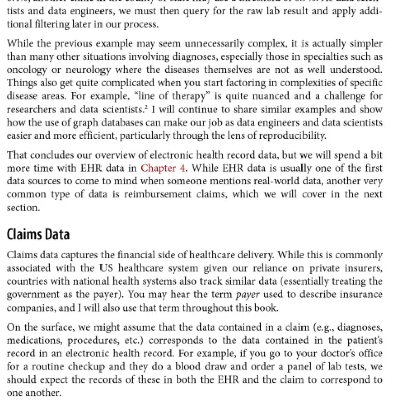 Sách Hands-On Healthcare Data Taming the Complexity of Real-World Data
