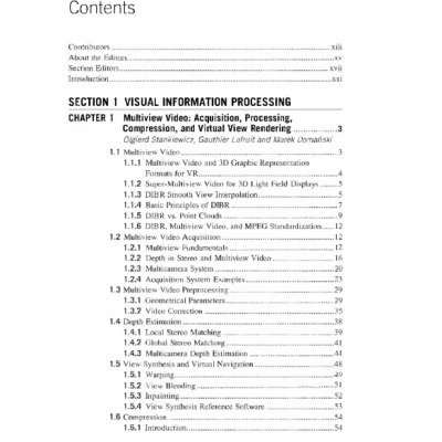 Sách Image and Video Processing and Analysis and Computer Vision