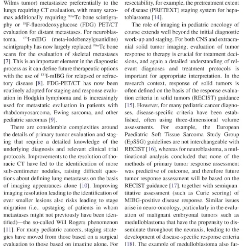 Sách Imaging in Pediatric Oncology