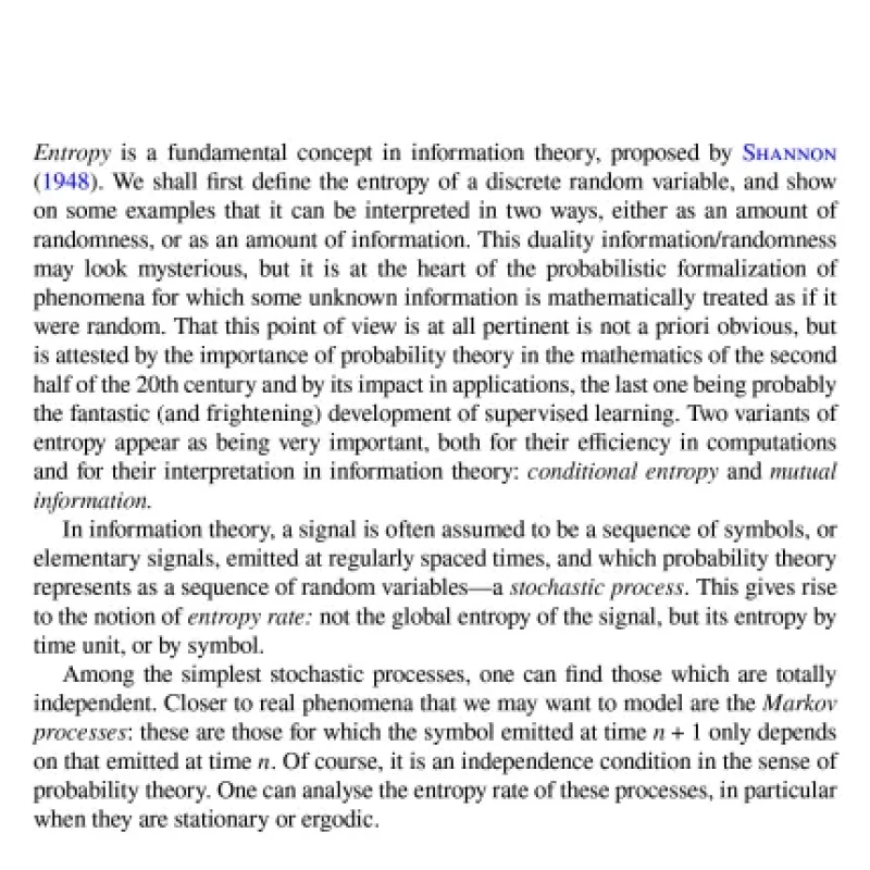 Sách Information Theory Three Theorems by Claude Shannon