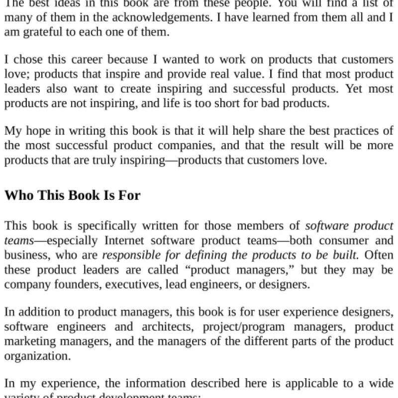 Sách Inspired How To Create Products Customers Love - ACB Bookstore