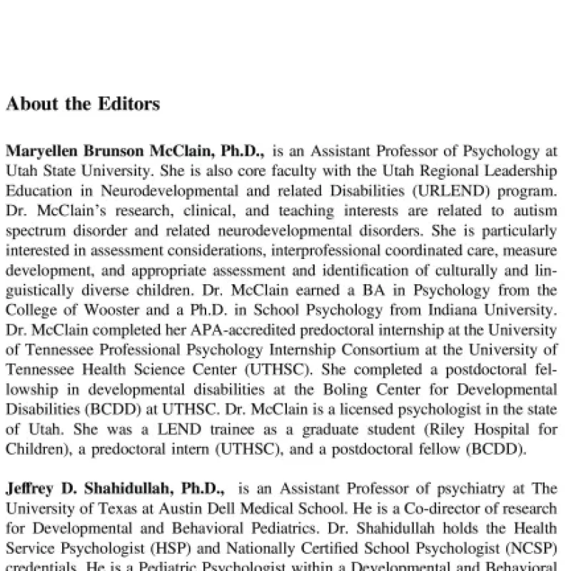 Sách Interprofessional Care Coordination for Pediatric Autism Spectrum Disorder
