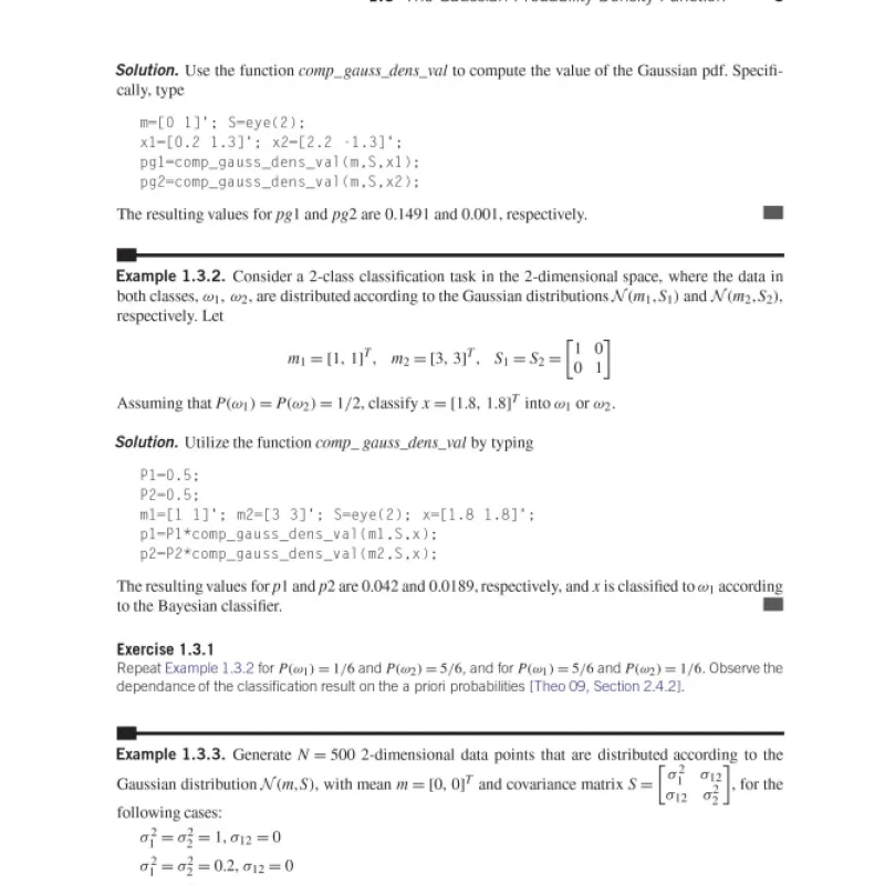 Sách Introduction to Pattern Recognition A Matlab Approach