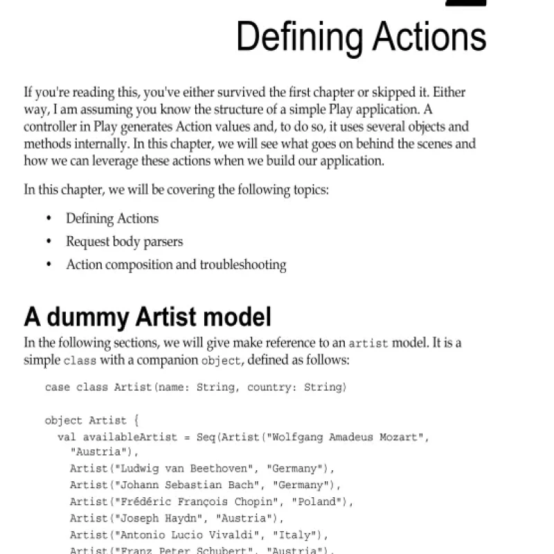 Sách Mastering Play Framework for Scala