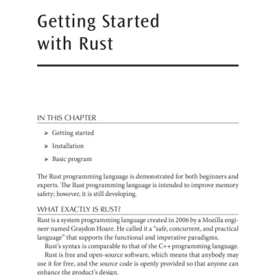 Sách Mastering Rust A Beginners Guide