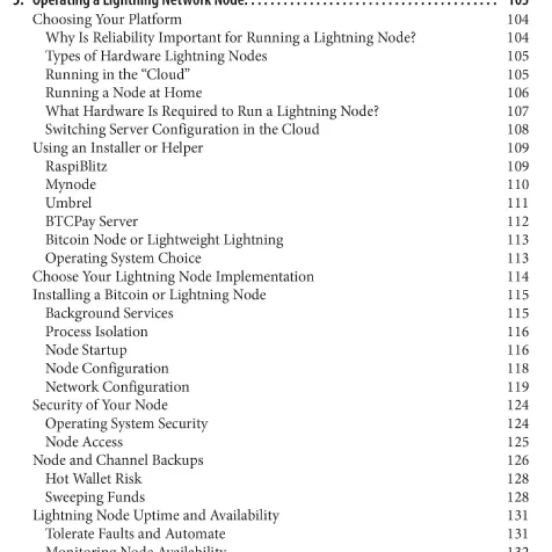 Sách Mastering the Lightning Network