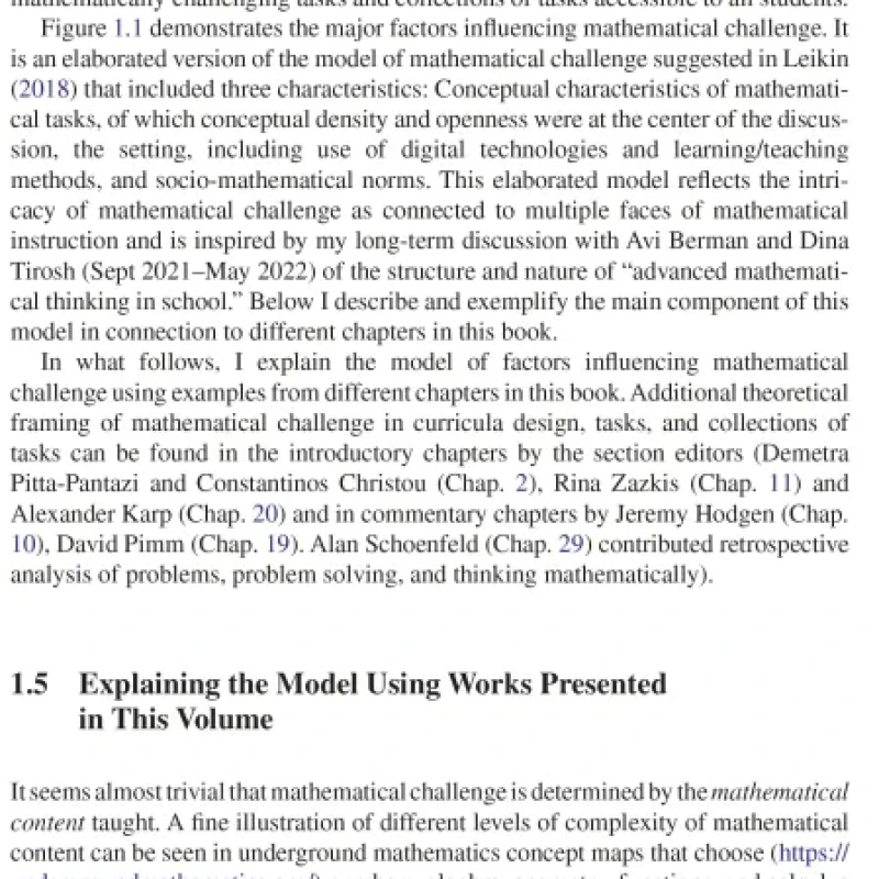 Sách Mathematical Challenges For All