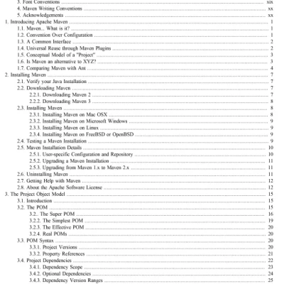 Sách Maven the complete reference edition 0.7, maven 2.2 , maven 3.0
