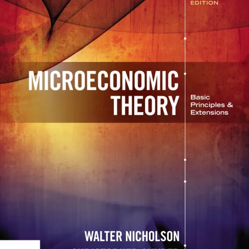Sách Microeconomic Theory Basic Principles and Extensions, 12th