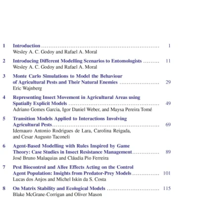 Sách Modelling Insect Populations in Agricultural Landscapes