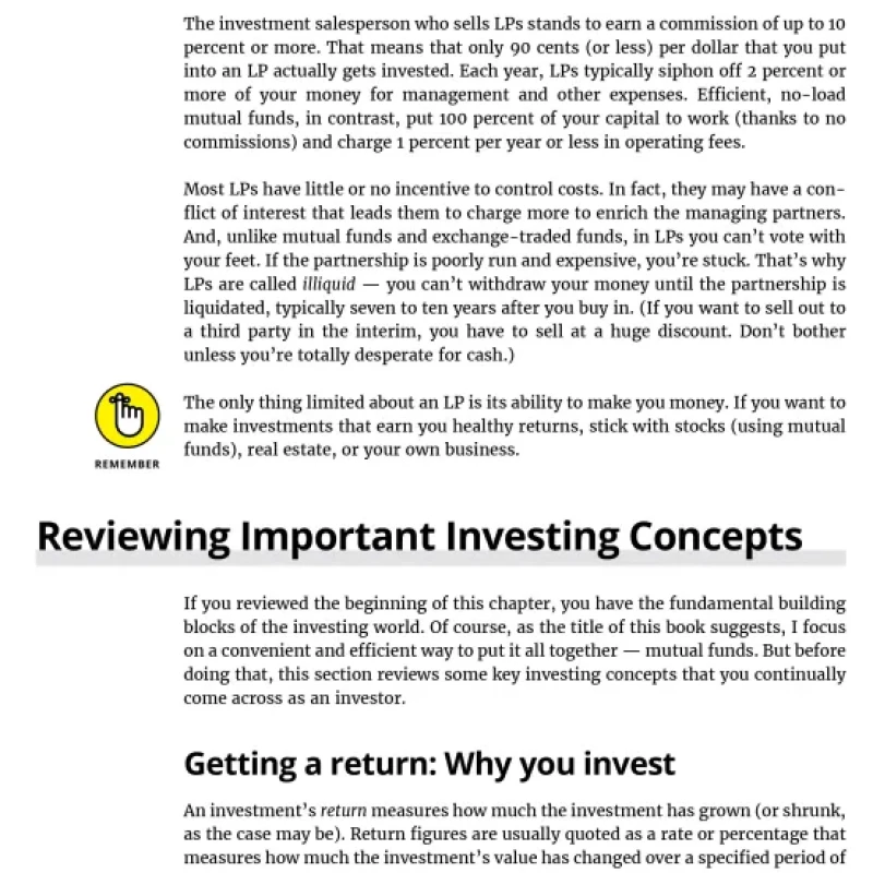 Sách Mutual Funds For Dummies, 8th Edition