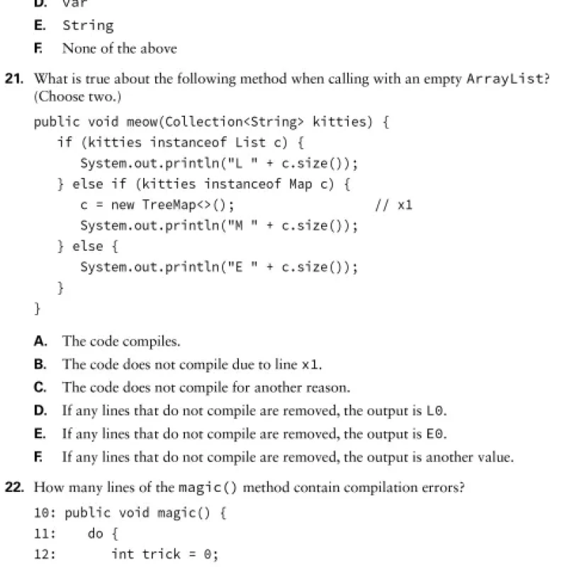 Sách OCP Oracle Certified Professional Java SE 17 Developer Practice Tests Exam 1Z0-829