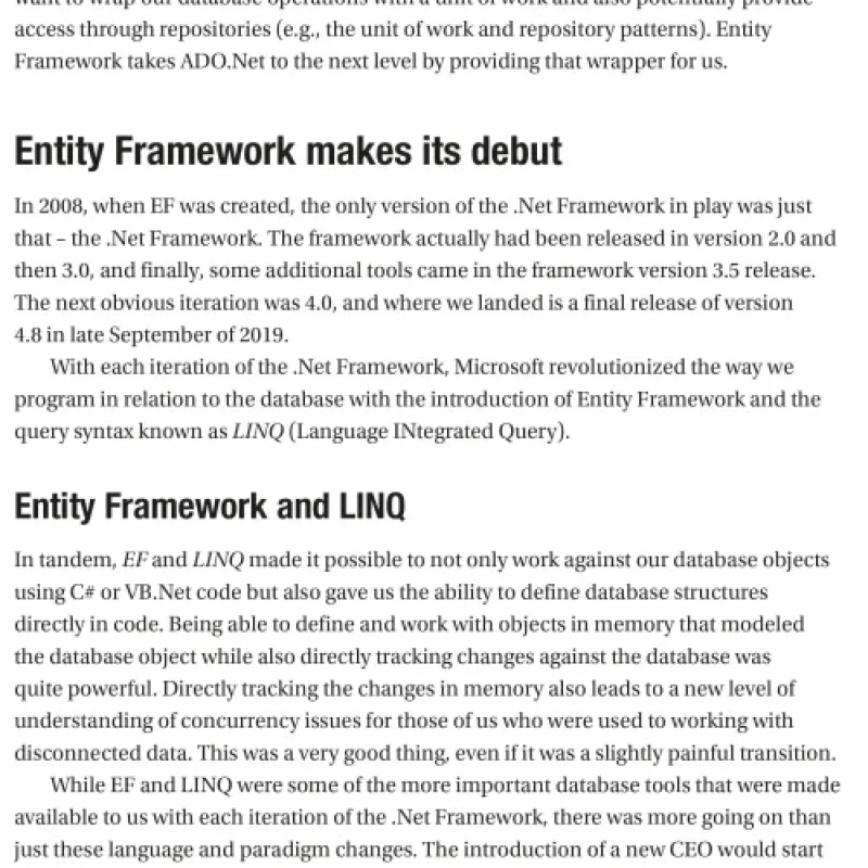 Sách Practical Entity Framework Database Access for Enterprise Applications