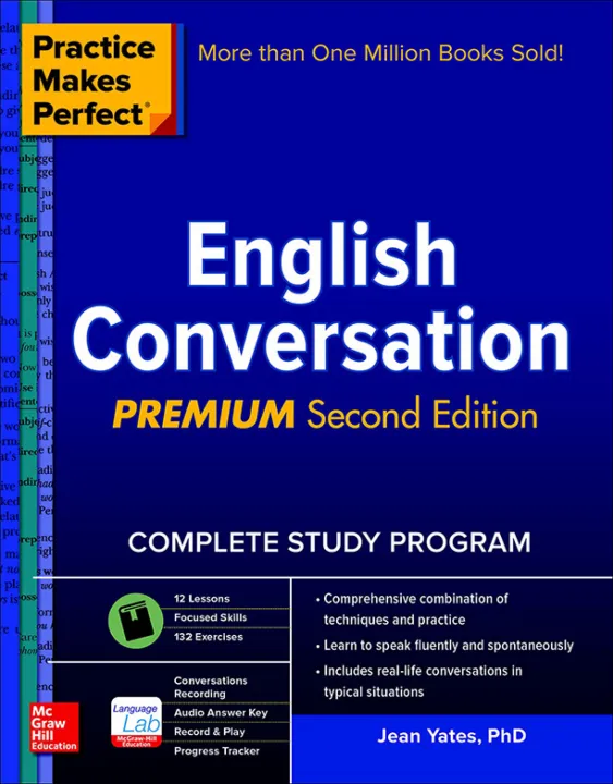 Sách Practice Makes Perfect English Conversation, Premium Second Edition - ACB Bookstore
