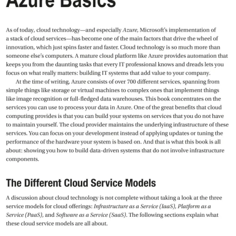 Sách Pro Serverless Data Handling with Microsoft Azure Architecting ETL and Data-Driven Applications in the Cloud