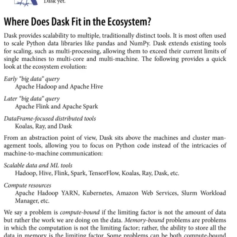 Sách Scaling Python with Dask From Data Science to Machine Learning