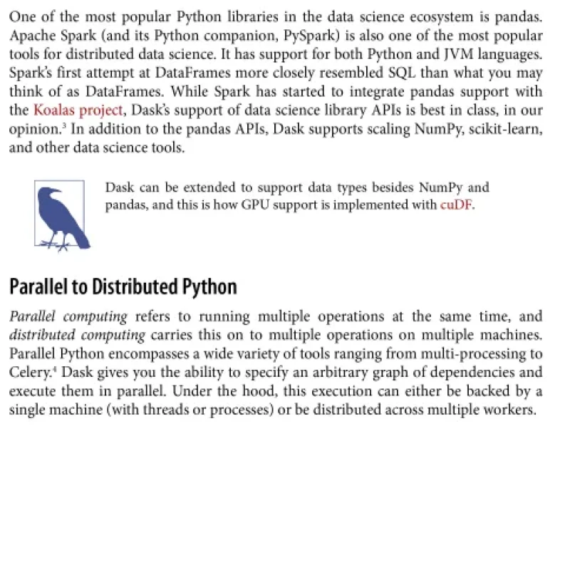 Sách Scaling Python with Dask From Data Science to Machine Learning