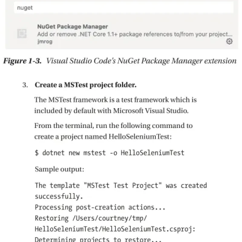 Sách Selenium WebDriver Recipes in C Practical Testing Solutions for Selenium WebDriver