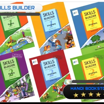 Sách Skill Builder có đủ 3 cấp độ Starters, movers, flyers - Tặng Kèm Audio - Hanoi Bookstore