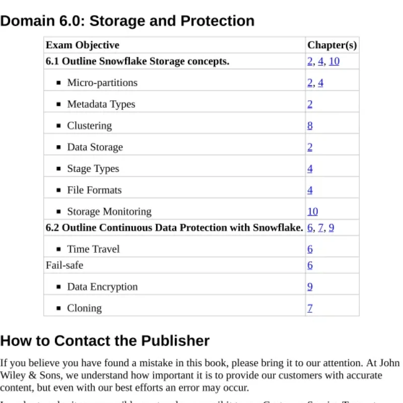 Sách Snowflake SnowPro Core Certification Study Guide