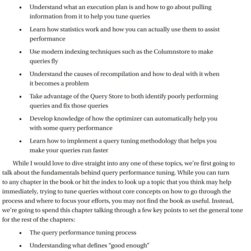 Sách SQL Server 2022 Query Performance Tuning Troubleshoot and Optimize Query Performance Sixth Edition