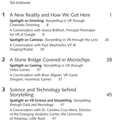 Sách Storytelling for Virtual Reality Methods and Principles for Crafting Immersive Narratives