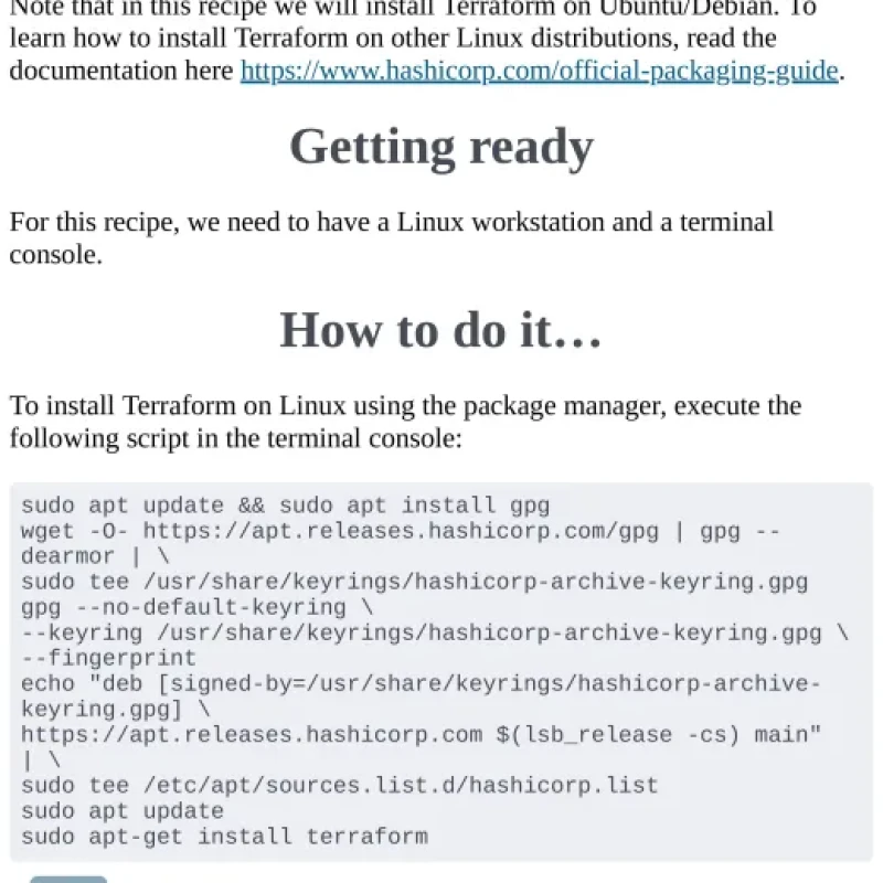 Sách Terraform Cookbook - Second Edition