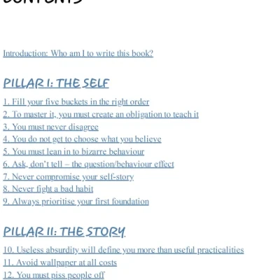 Sách The Diary of a CEO The 33 Laws of Business Life