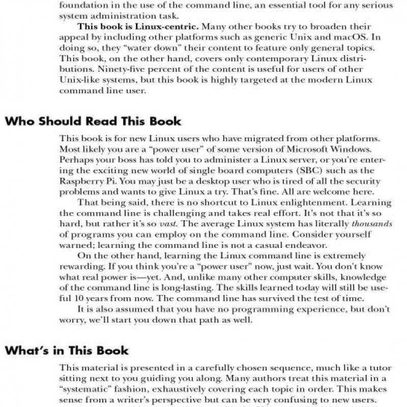 Sách The Linux Command Line A Complete Introduction