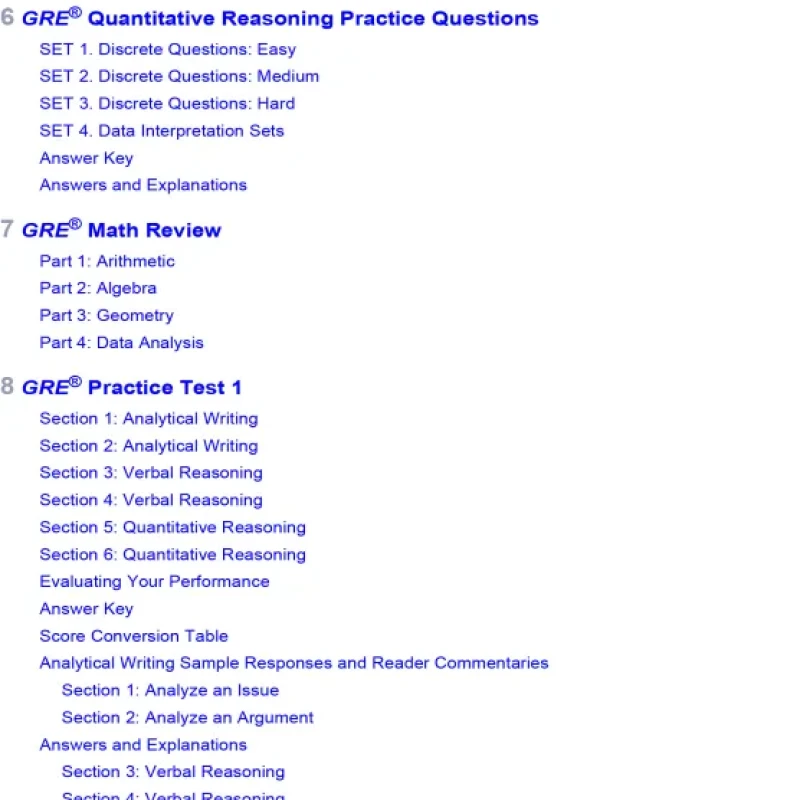 Sách The Official Guide to the GRE General Test - ACB Bookstore