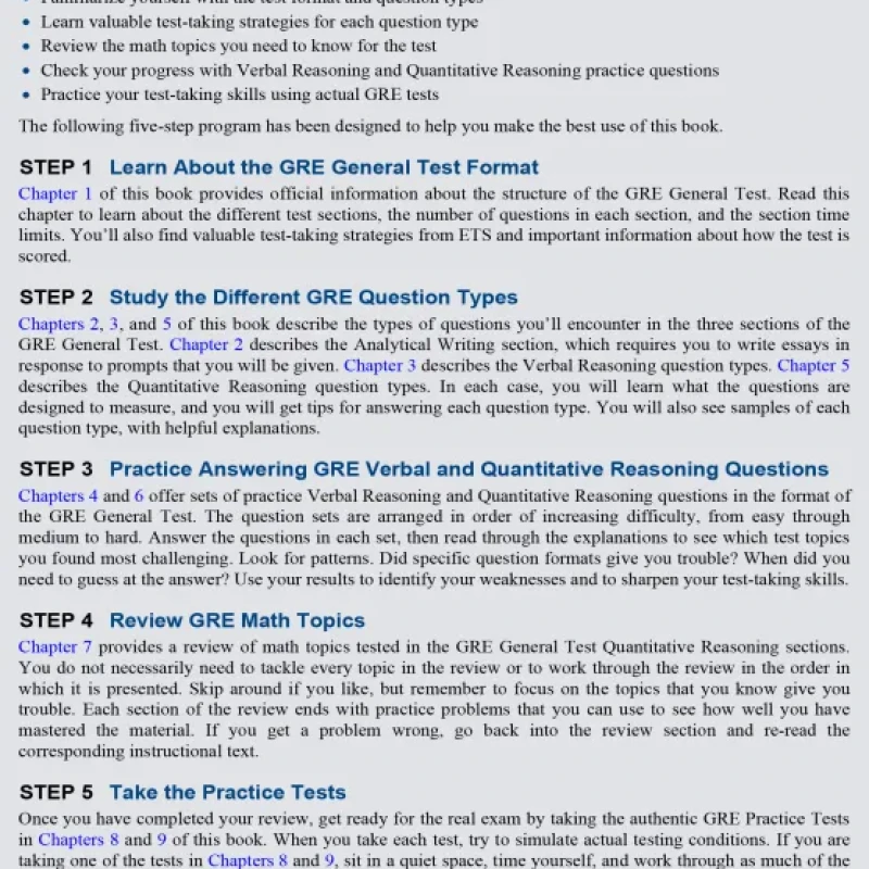 Sách The Official Guide to the GRE General Test - ACB Bookstore