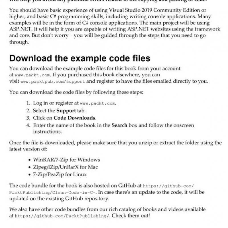 Sách Tiếng Anh Clean Code in C Refactor your legacy C code base and improve application performance by applying best practices