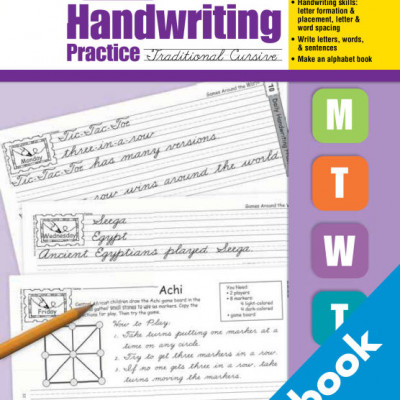 Sách Tiếng Anh DAILY HAND WRITING PRACTICE (Sách đen trắng)
