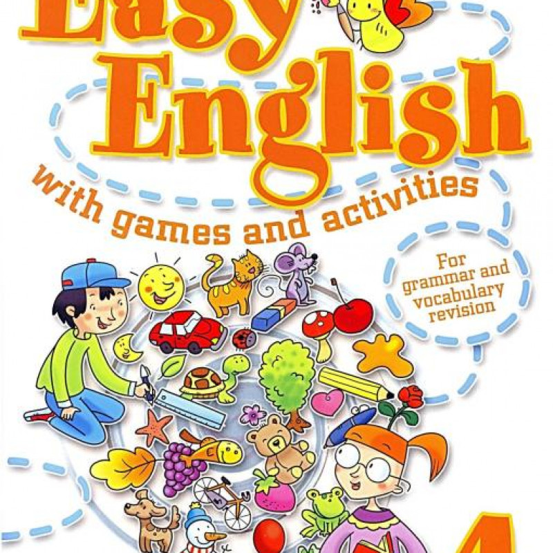 Sách Tiếng Anh Easy English with Games and Activities 1-5 (sách màu)