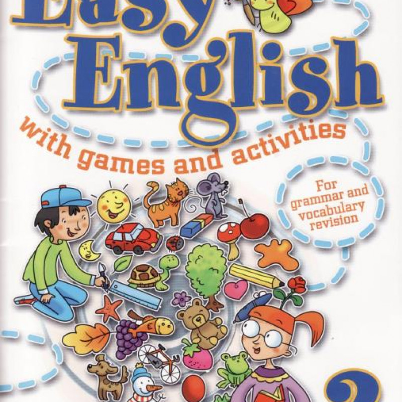 Sách Tiếng Anh Easy English with Games and Activities 1-5 (sách màu)
