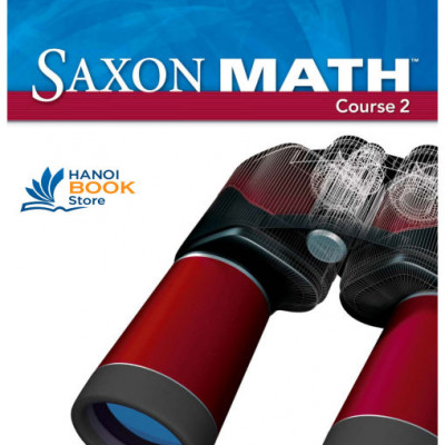 Sách Tiếng Anh SAXON MATH COURSE 2 (Sách đen trắng)