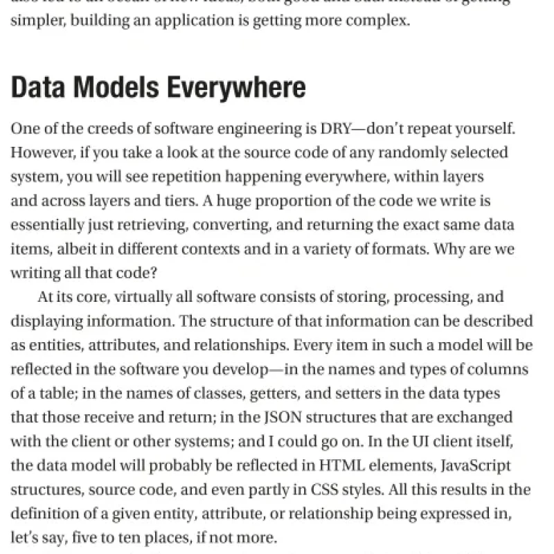 Sách Vertically Integrated Architectures Versioned Data Models, Implicit Services