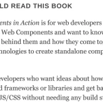 Sách Web Components in Action
