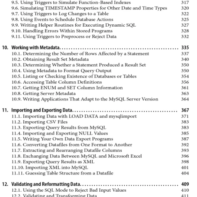 Sacsh MySQL Cookbook Solutions for Database Developers - ACB Bookstore