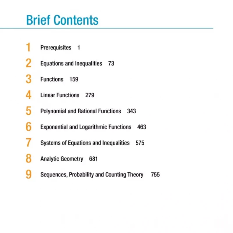 Schaum’s Outline of College Algebra
