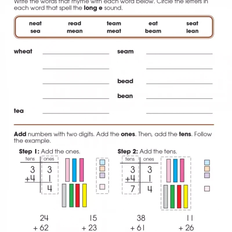 School Day Skills, Grade 2 ( sách màu )