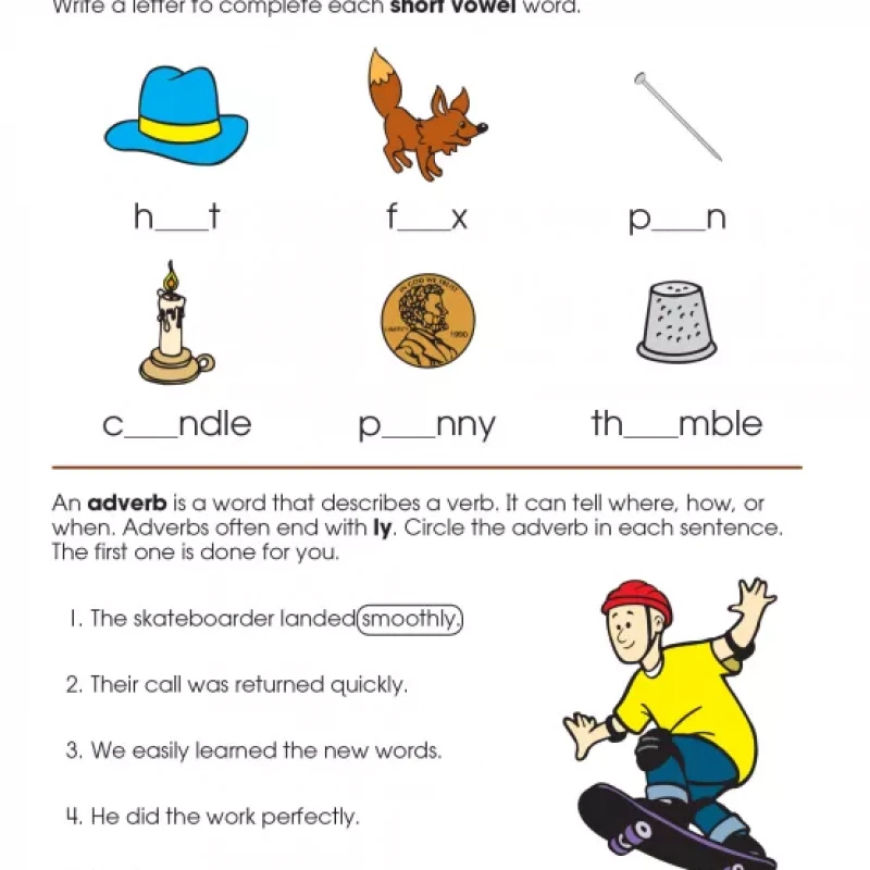 School Day Skills, Grade 2 ( sách màu )