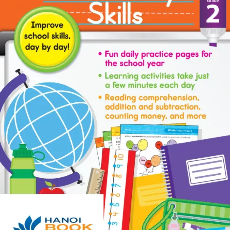 School Day Skills, Grade 2 ( sách màu )