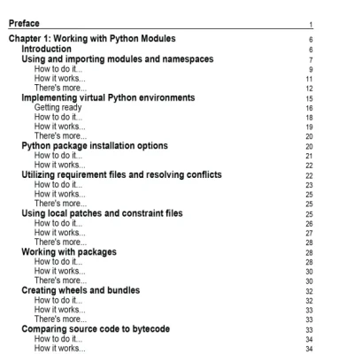 Secret Recipes of the Python Ninja