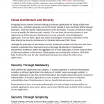 Security and Microservice Architecture on AWS
