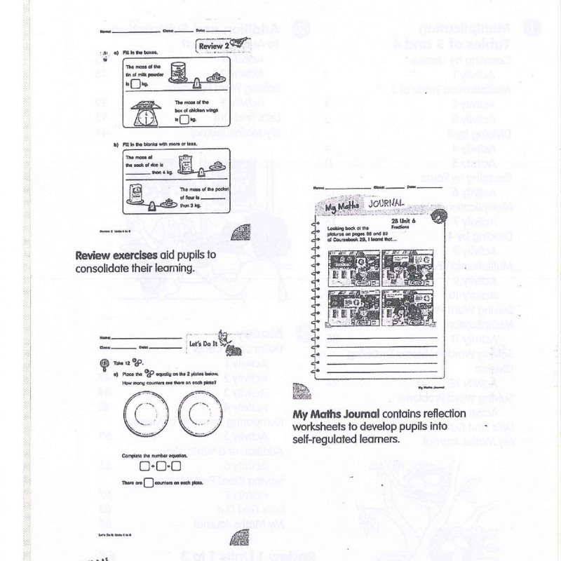 Shaping maths activity book 2B (Sách đen trắng)