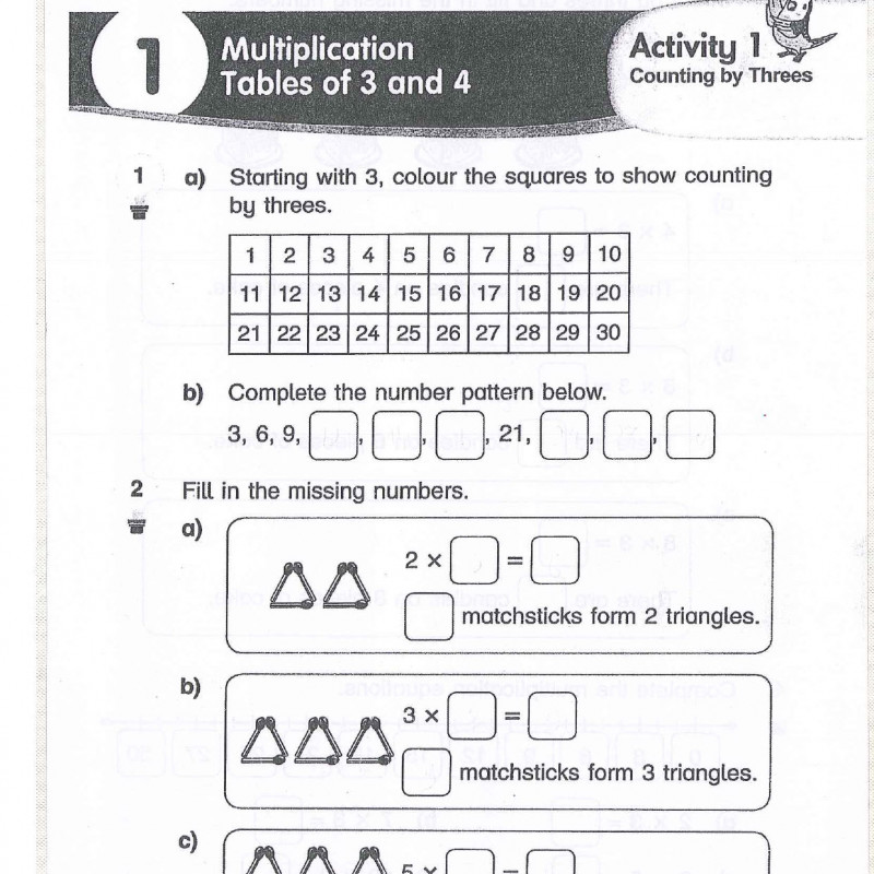 Shaping maths activity book 2B (Sách đen trắng)